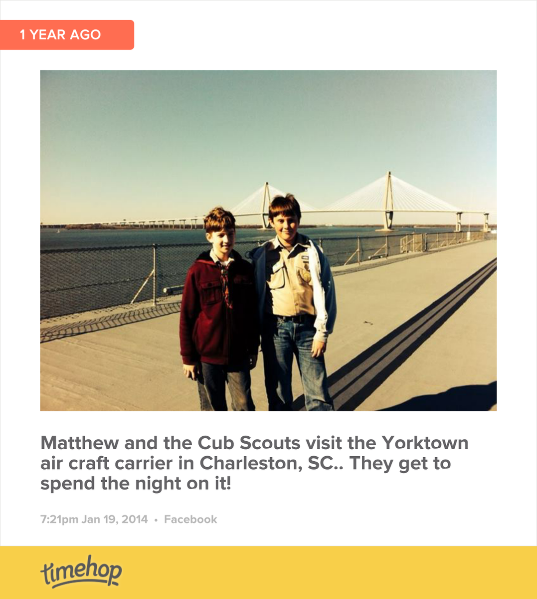 sturnos3's tweet photo. Exactly 1 year ago today! (via @timehop) http://t.co/KWtMYIYpft http://t.co/3iHta8EgBf