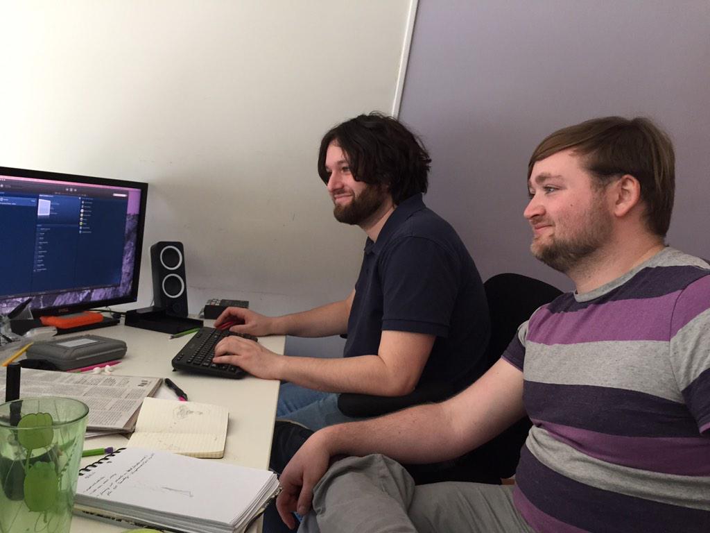 PandoCreativeCo's tweet image. Forrest and David are doing effects tests today for a music video we're filming this week! #odellmusicvideo