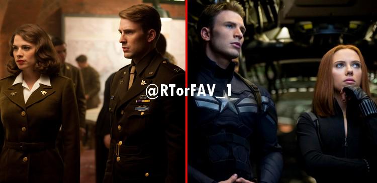 RTorFAV_1's tweet image. REQUESTED
RT for Peggy &amp;amp; Steve 
FAV for Steve &amp;amp; Natasha