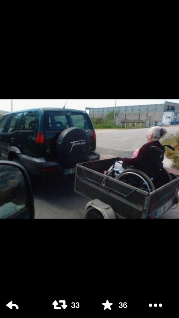 tHannah19's tweet photo. @AdrianVestering when you're old and senile this is how I'll take you out and about... #outforarip http://t.co/EsFfyRJOoE