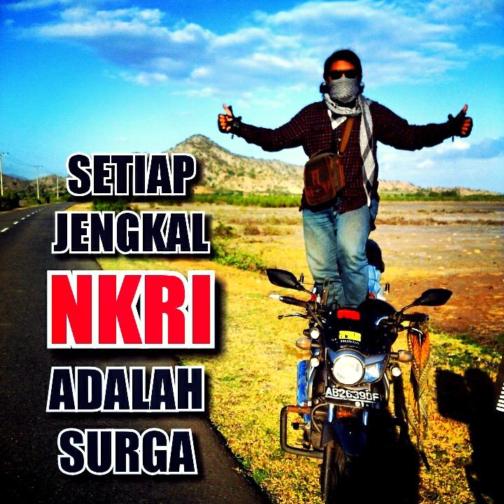SETIAP JENGKAL #NKRI ADALAH SURGA #MyTouringMyAdventure #MTMA #TGIB #BikersIndonesia #BikersYogyakarta #ClothBikers