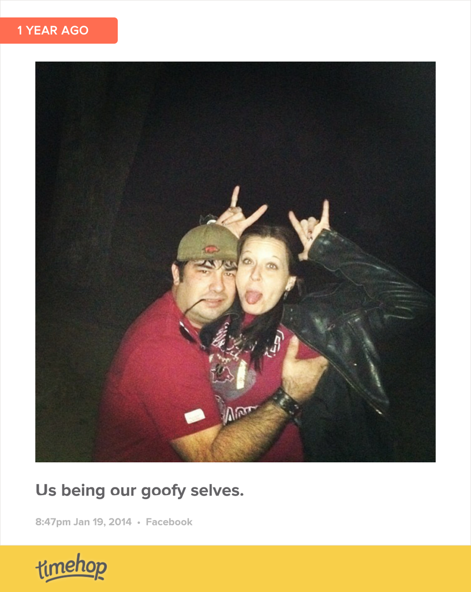 Chief7Matthew's tweet image. Exactly 1 year ago today! (via @timehop) timehop.com/c/fup:10203383…