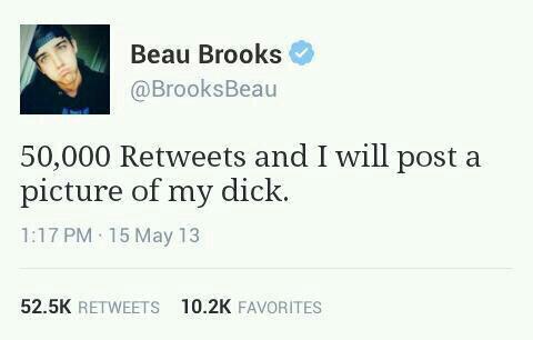 niallsirishbeer's tweet photo. Biggest joke ever @BrooksBeau  #BeausJokes http://t.co/zTXhXYuMEm