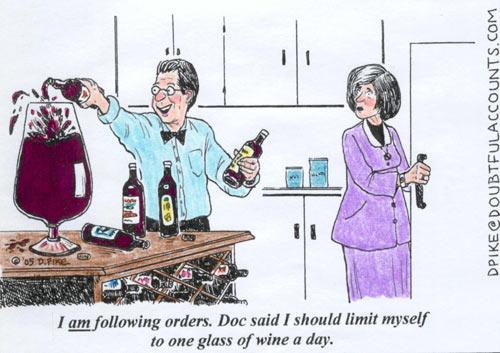 Dracaenawines's tweet photo. Doctor's orders! #wine #humor @preppybartender @VinesToValue @4demarzo64 @adrianhayworth @cleandrinkCHAT http://t.co/fsZ3xvoQQg