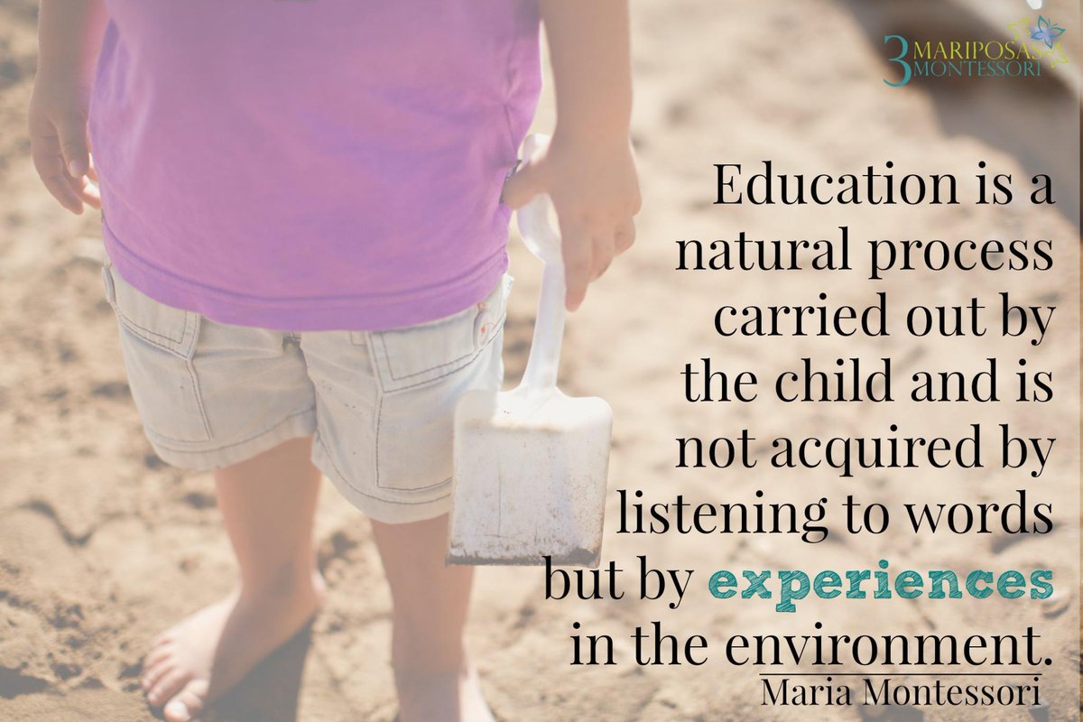 #MontessoriMonday