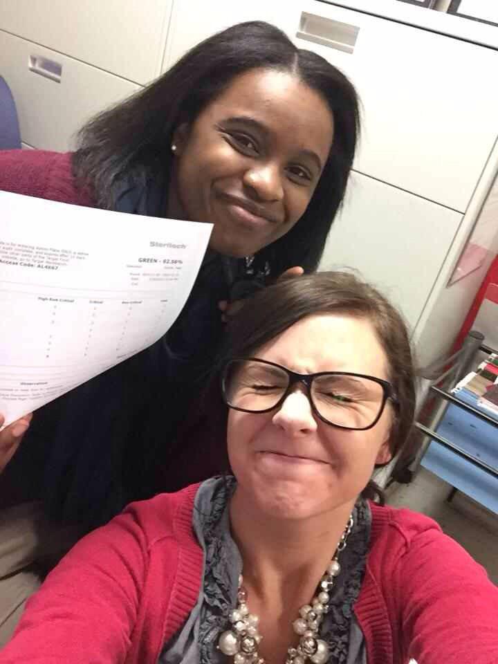 End the year on a high note! #greefoodsafety #dreamteam <a href="/Howard_JoshT/">Josh Howard</a> @mirandak143