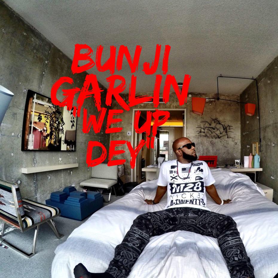 Greensleevesrec's tweet photo. AXES! HUMAN RACE! Listen to @BUNJIGARLIN's new tune #WeUpDey! @thefader http://t.co/vJQMZzGI5P http://t.co/ydRNy17Sgk