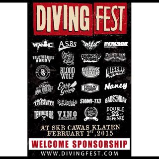 aldostranger's tweet photo. Next gigs @BADxSHOES at @DIVINGFEST #SKBCAWAS 1st februari 2015 !!!!! http://t.co/gpJ1b7Rb9J