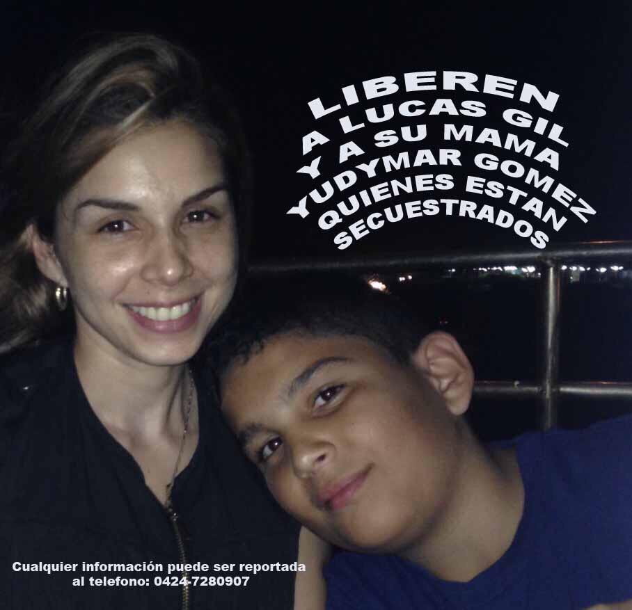 El <a href="/Sr0tto/">Otto</a> ,editor d <a href="/lahoracero/">La Hora Cero</a> necesita nuestra ayuda para su familia secuestrada #LiberenAYudimarYASuNinoLucasGil
