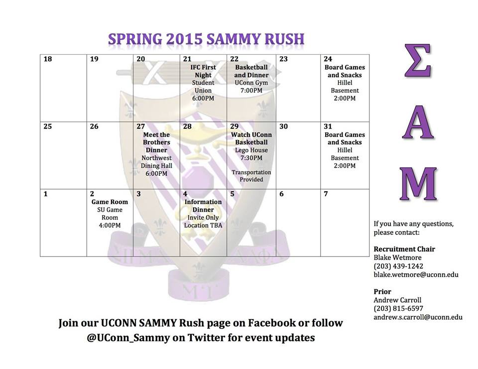 UConn Sigma Alpha Mu tweet media