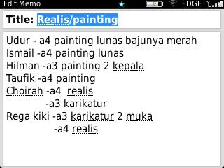 Bukti pemesanan digital painting &amp; sketsa muka realis
