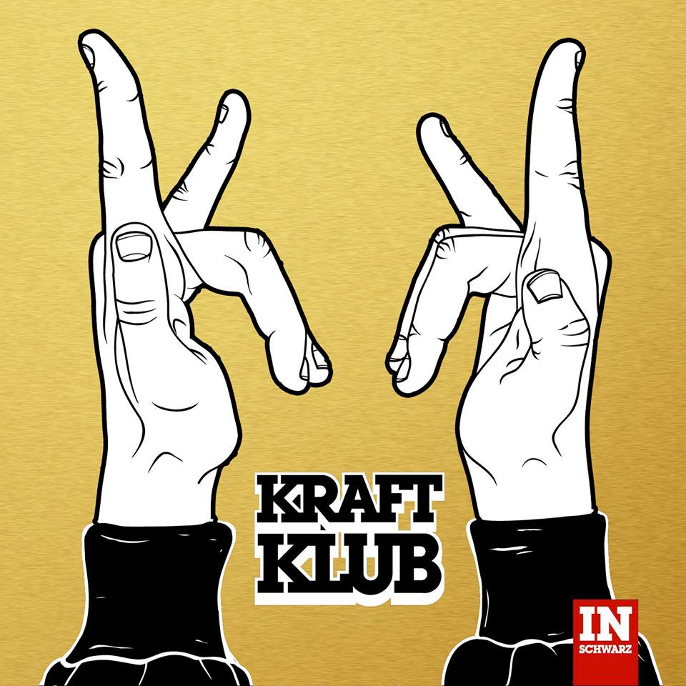 Kraftklub's tweet image. AAAAAAAAAAAAAAAAAAAAAAAAAH: Unser aktuelles Album hat mittlerweile Goldstatus erreicht! DANKE!!! #inschwarz - #ingold