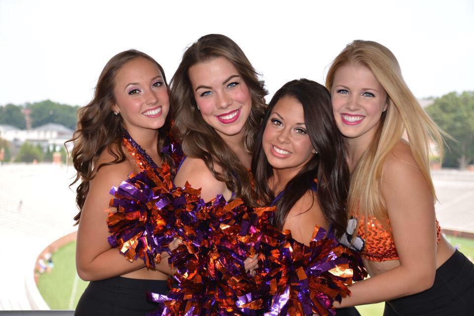 collegecheer2's tweet photo. Clemson University http://t.co/LJYUnjkcE8