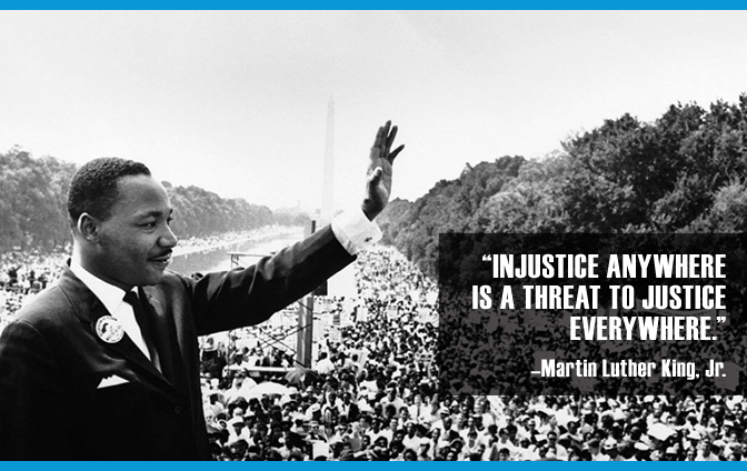 ThisIsCSD's tweet photo. Remembering #MLK on this day. His legacy is an inspiration for the work that remains. #CSDVision http://t.co/ioXV37QYdU