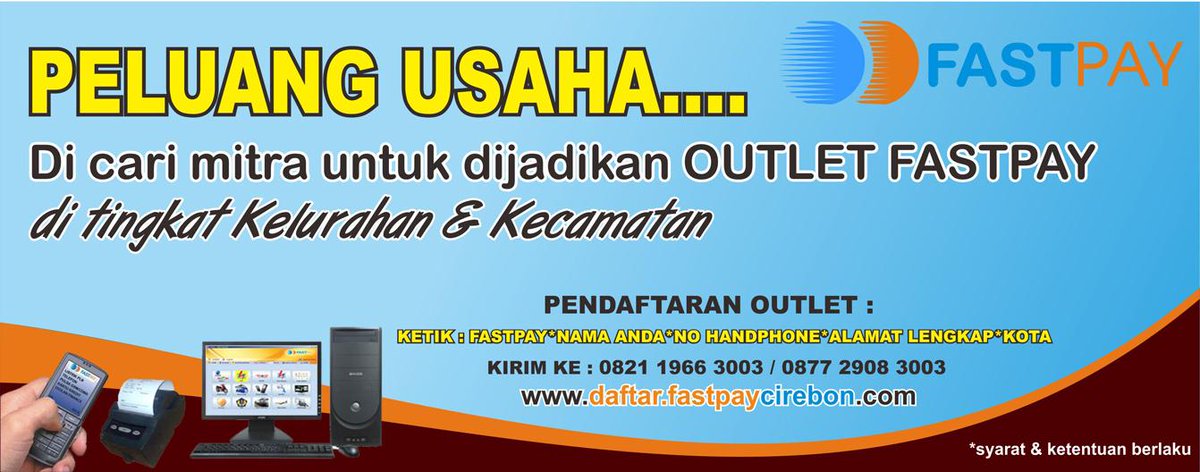 <a href="/TweetCirebonID/">All About Cirebon</a> #FASTPAY |#LoketPembayaran Online. Tercepat,Handal &amp; Terpercaya goo.gl/nKPm82  #Cirebon