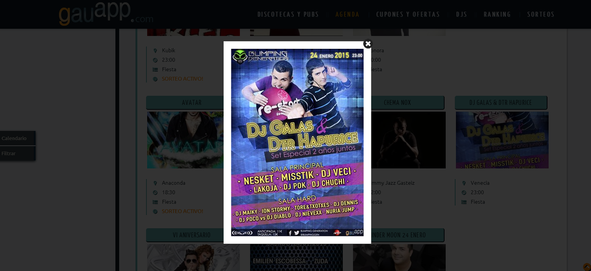 gauapp's tweet photo. Lo que el #bumping ha unido que no lo separe nada! Sorteamos 3 entradas para #venecia con @DjGalas @DtrHapurice ! http://t.co/nsD0fvbFnQ