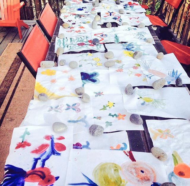 ColleenQuenInc's tweet photo. Colleen teaching kids watercolor painting! http://t.co/wue0lyIyv6