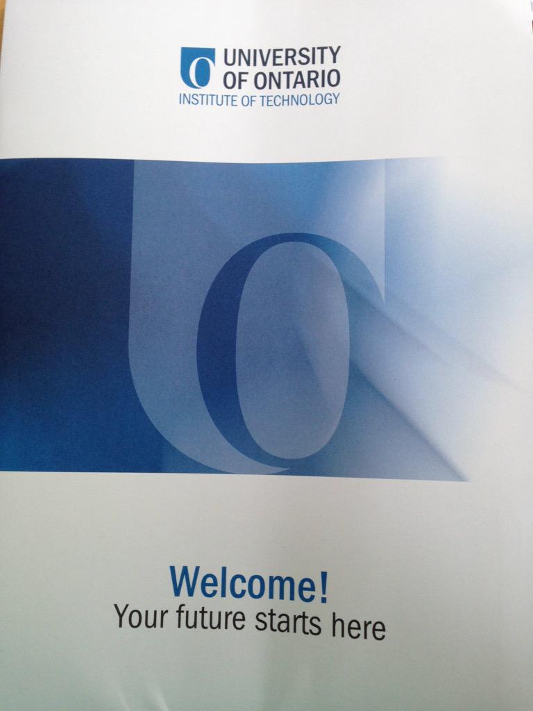 EmilyLanos's tweet image. My @UOIT offer of admission finally came in the mail! 😄 #numberonepick #uoit