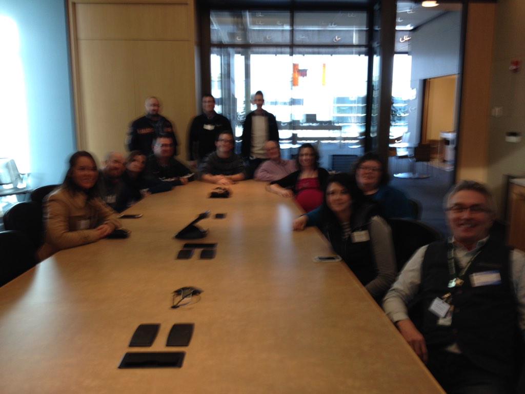 pennyfromfargo's tweet photo. Checking in at #microsoftfargo #wfpsinsourced http://t.co/XtK9sIrM0w