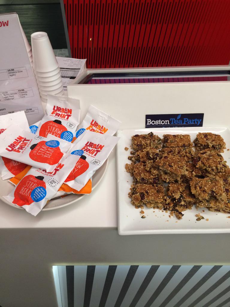 Thanks to our friends @BTPcafes and <a href="/UrbanFruit/">Urban Fruit</a> for keeping our #REDMONDAY guests fuelled. Much appreciated #WeCare