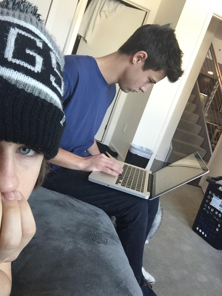 Nashgrier's tweet photo. Dr. Cameron to the rescue http://t.co/qhw1zWJs3S