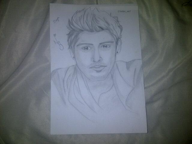 NBN_ART's tweet photo. Finally done @zaynmalik @_artistiq @Lets_go_draw @30SecondsofArt what do url think? Is it good? Or is it bad? http://t.co/88F9tQy6Ge
