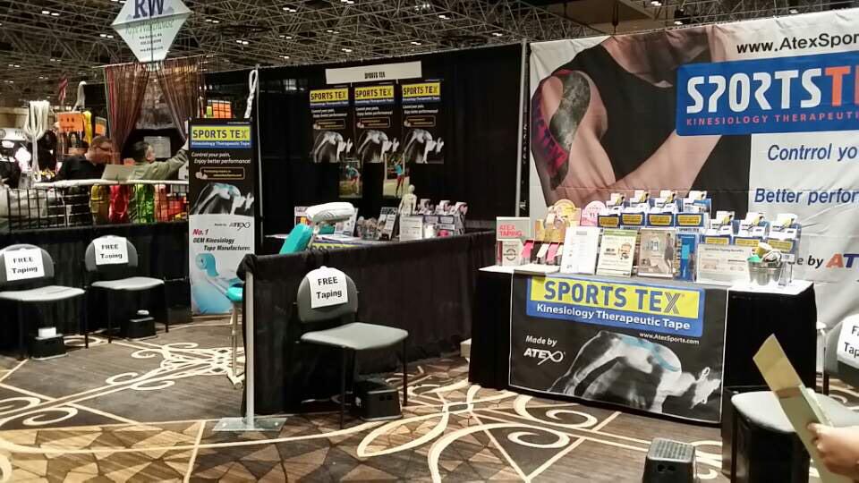 Our booth at the ANME EXPO!! #117 #Areyouready?!#freetaping#freesamples#areyouinpain?#treatprevent&protect