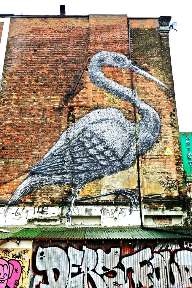 Roa - streetart lond twib.in/l/K5d7zeeB4eK #art #urbanart #streetart