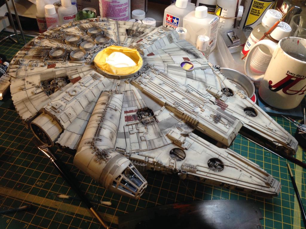 gurufoxx's tweet photo. Five hours of @MIGProductions Starship Filth drybrush and this puppy is really starting to come together. http://t.co/NGxiUlAZza
