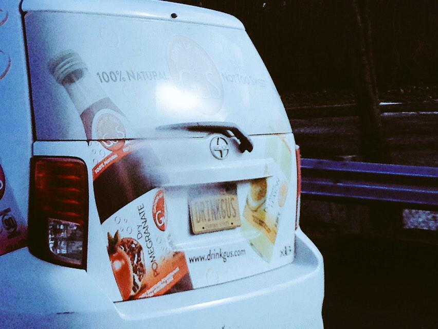 carfaces's tweet photo. Drink GUS #LicensePlate http://t.co/6ZOENEBkxs