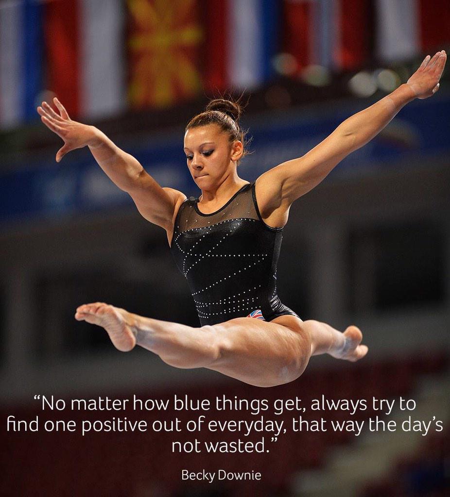 BlueMonday to keep you positive, here are some motivational quotes from  some of our top gymnastic stars! 💪, image size:926x1024
