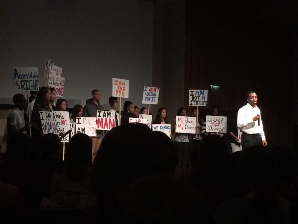 MalikaAisha's tweet photo. Great job MLK Scholars! I'm completely moved #ICMLK http://t.co/ZgEtJ4m9jM
