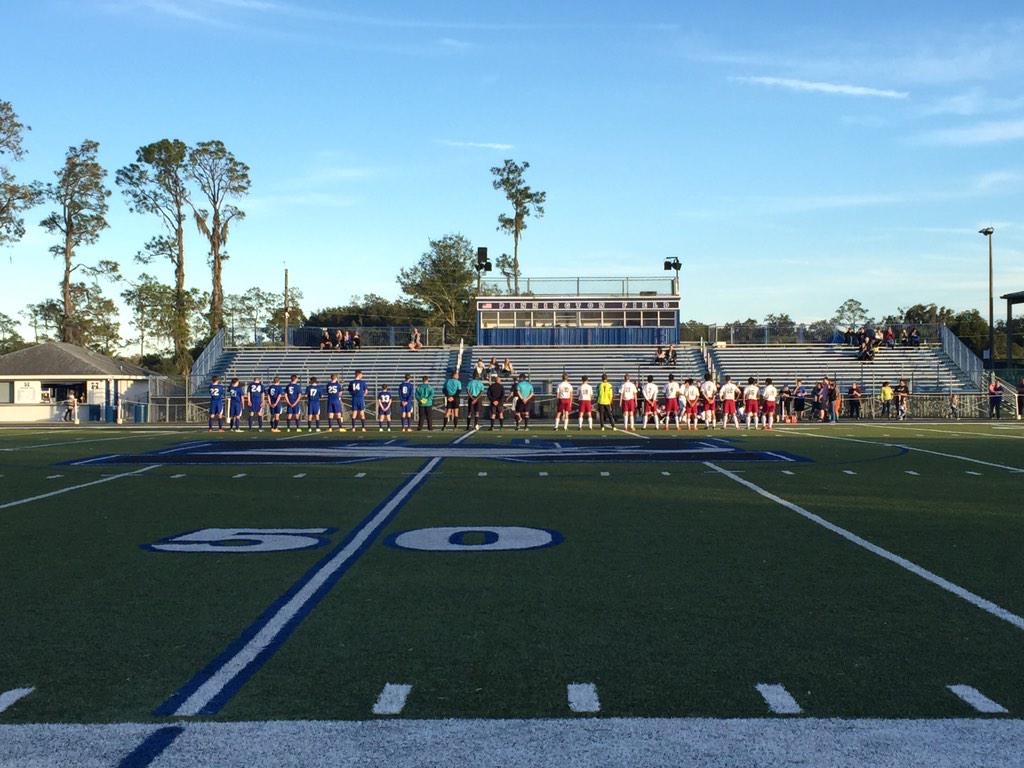The starting lineups for today's quarterfinal match
