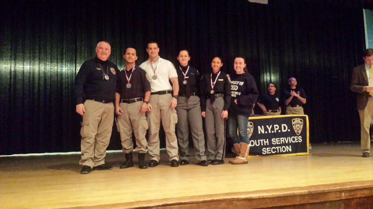 NYPD52Pct's tweet image. Another 2nd Place Winner for Bomb Threats. Explorers-Cpt. Casado, Sgt Toro, Col. Monegro &amp;amp; Cpl. Vushaj