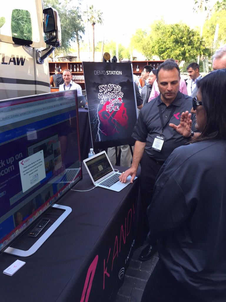 kandy_io's tweet photo. @KANDY_io #RTC #RV is here! #kandyio #KandyLimitless #cloud #realtime #communication on the road! @GENBAND #GSS15 http://t.co/xQAw5BlzBC