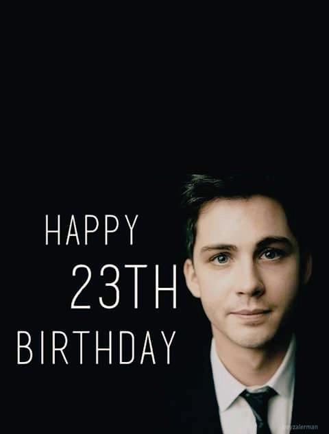 Happy Birthday Logan Lerman  