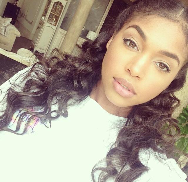 babygyalana's tweet photo. Steve Harvey daughter is bad af 😳😭 http://t.co/LpfYEUlc9e