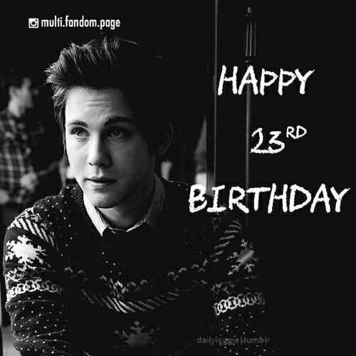 Happy birthday Logan Lerman <3  