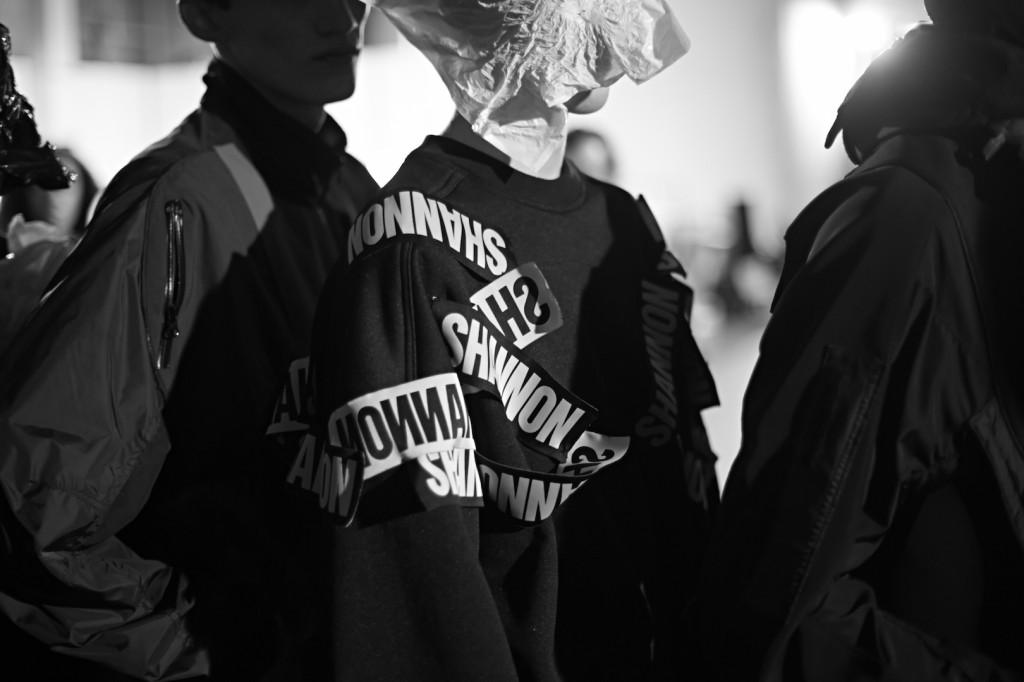 FlauntMagazine's tweet photo. Backstage at Christopher Shannon Fall/Winter 2015 http://t.co/vnllO3fHgK http://t.co/7DupNS2MGB