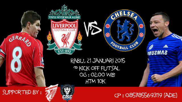 ciscmalang_'s tweet photo. CoCMatch w/BIGRED_MLG | LFC vs Chelsea | Rabu 21/1/15 at kick off futsal | @Kabar_Arema http://t.co/Q9eQSP7yQu