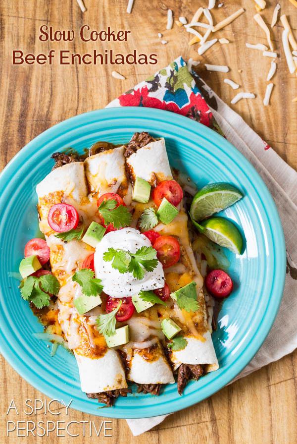 SpicyPerspectiv's tweet photo. We’ve got a cozy delicious Slow Cooker Beef Enchilada Recipe for you today! http://t.co/qRHgpryehy http://t.co/CoTgwYbosj