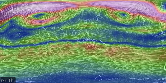 weathernetwork's tweet photo. @StarWarsFanbase This wind map looks like Jabba the Hutt from #StarWars http://t.co/2WOqHoIWw2 http://t.co/yHi4kTF52k