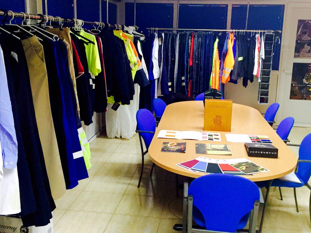 workweartrader's tweet photo. #LEATHERTEX has already started #2015 with a new #Showroom &amp; Head Office in #Barcelona #Spain #WorkWear #supplychain http://t.co/Y9d19iibj8
