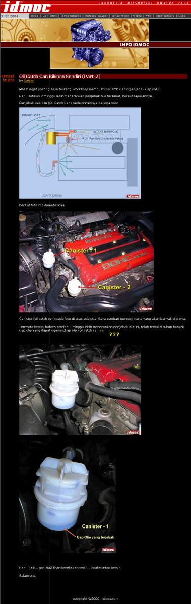 Nemu postingan lawas di web idmoc tahun 2004 😅😅😅
