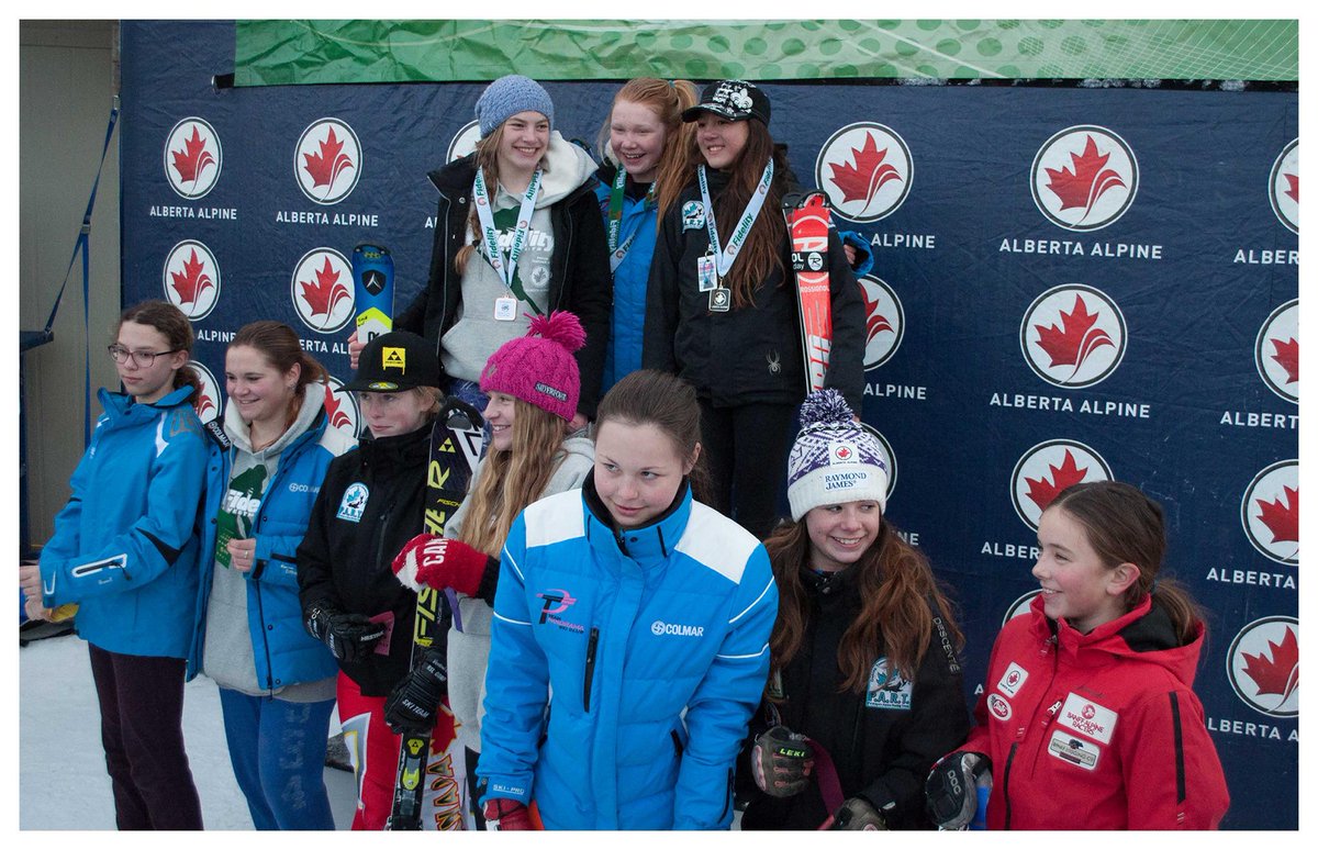 ski_NASA's tweet photo. Kudos to NASA U14 Slalom Racers! Check out photos of Ladies and Men winners of past weekend at Rabbit Hill Edmonton http://t.co/Hpj80PE1U8
