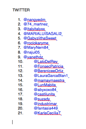 Guapologia's tweet photo. Aquí están las 21 participantes del #ConcursoGuapo de Twitter para ganar el lipstick de @paipaimx #Instyle100 http://t.co/jUtBq7bf2y