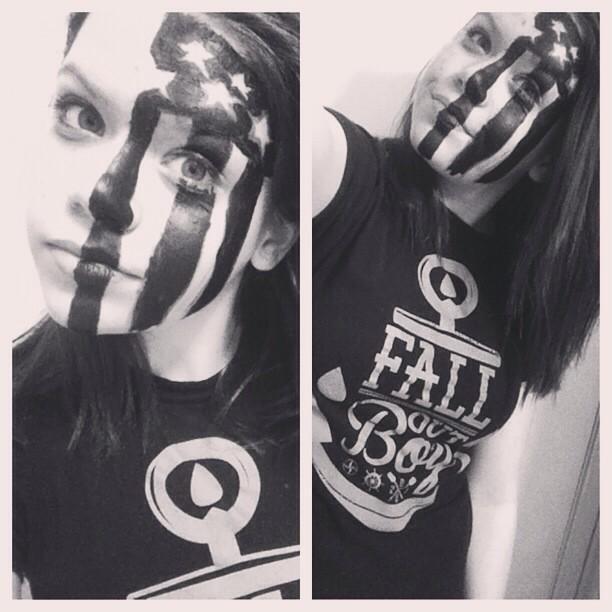 I think I fell in love again, maybe I just took too much cough medicine🎧💉😝 #ABAP #falloutboy #fob <a href="/falloutboy/">Fall Out Boy</a>