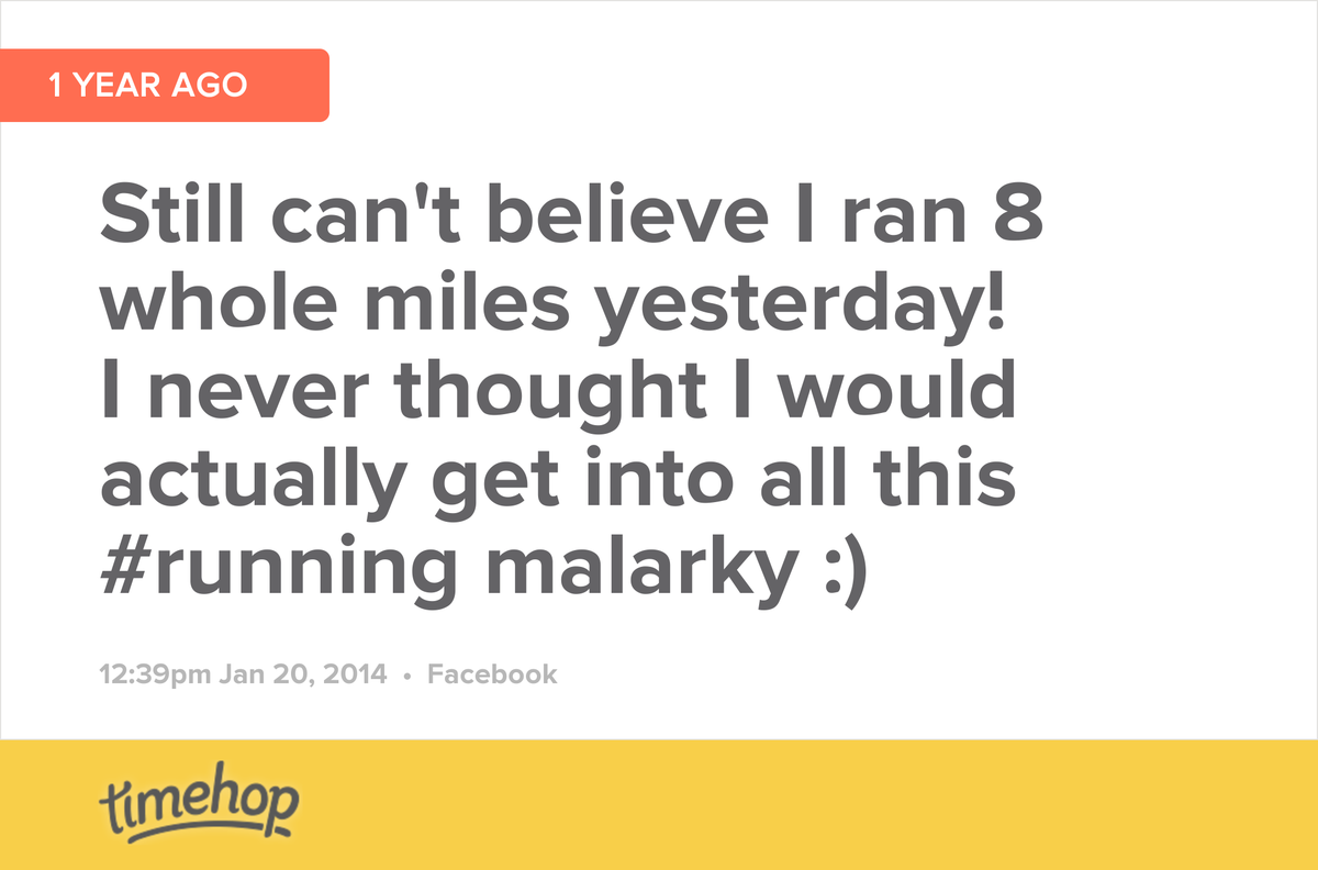 Need to pick my mileage up a bit and get my ass in gear, Stafford half I'm coming to get you....again!!!