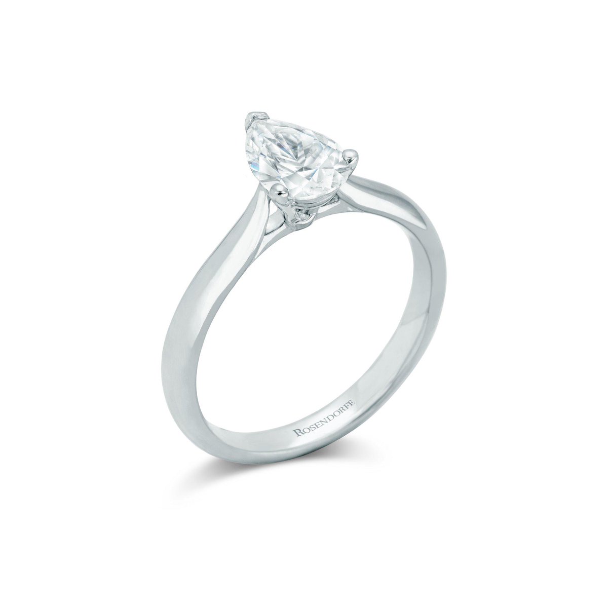 Rosendorffs's tweet photo. Today's diamond engagement ring cut is - PEAR - for those who play by their own set of rules.  Find it Rosendorff. http://t.co/Y942AfB3MR