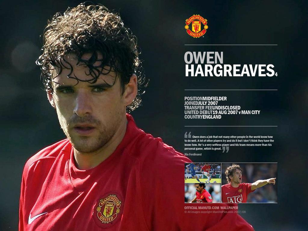 Happy Birthday untuk eks United (dan City), Owen Hargreaves yang kini berusia 34 tahun.  